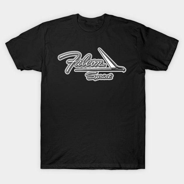 Ford Falcon Sprint Emblem - Logo T-Shirt by Wilcox PhotoArt